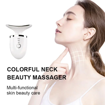 Portable Neck Face Beauty Device Multi-functional Skin Beauty Care Lifting Massage Skin Tightening Device Face Massager