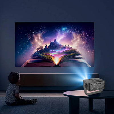 M60 Portable Projector Home 1080P HD Thin and Light Projector Mobile Phone Projection WIFI