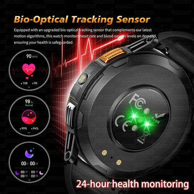 Outdoor Smart Watch Men 1.43'' HD AMOLED