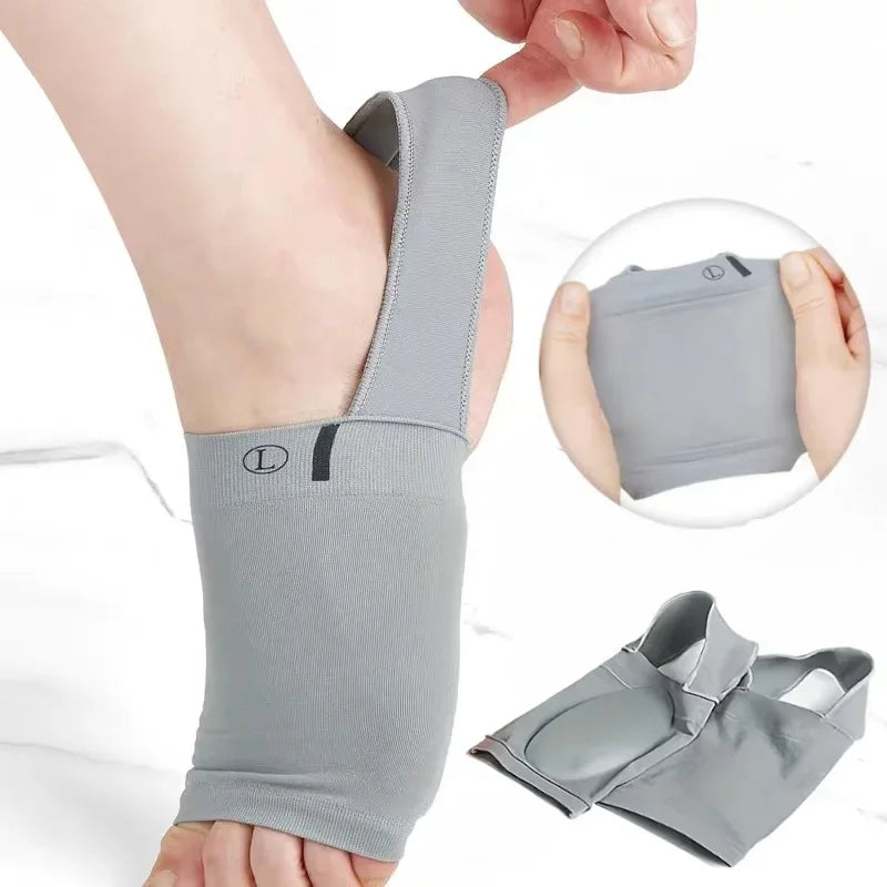 Plantar Fasciitis Arch Support Sleeves with Gel Pads Compression Foot Stands for Men Women Relieving Pain Flat Feet Heel Spurs