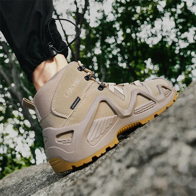 Climbing Hiking Shoes Ankle Men Outdoor Boots Men Tactical Boots Army Boots Mens Military Desert Waterproof Work Safety Shoes