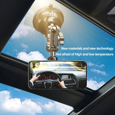 Magsafe Car Phone Mount Video Recording Universal Magic Arm Suction Magnetic Car Phone Holder Mount s Vlog ShootingColor