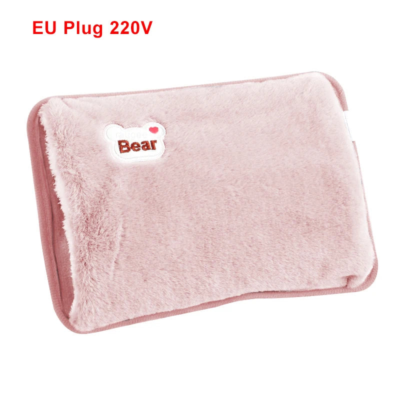 Hand Warmer Electric Hot Water Bag Soft Hand Heater Fast Heating Warm Water Bag Winter Rechargeable Warm Hand Bag Hands Warmer
