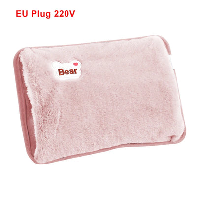 Hand Warmer Electric Hot Water Bag Soft Hand Heater Fast Heating Warm Water Bag Winter Rechargeable Warm Hand Bag Hands Warmer