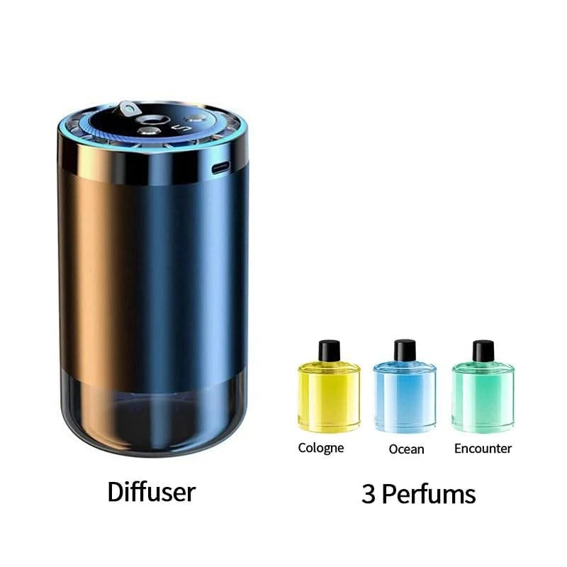 Car Air Humidifier Fragrance Diffuser Car Air Fresheners Perfume Essential Oil Diffuser Odor Eliminator Removing Humidifier