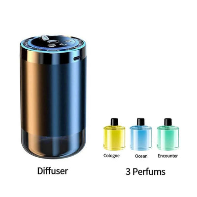 Car Air Humidifier Fragrance Diffuser Car Air Fresheners Perfume Essential Oil Diffuser Odor Eliminator Removing Humidifier