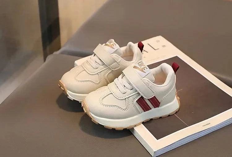 Children's Sports Shoes Toddler Breathable Non Slip Comfort Sneakers Lightweight Hook and Loop Soft Sole Running Casual Shoes
