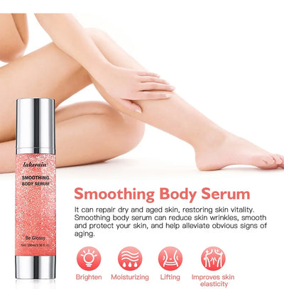 Smoothing Body Serum Face Serum Moisturizing brightning Vitamin E Hyaluronic Acid Facial Serum Shrink Pores BGlossy Body Serum