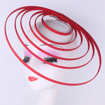 Royal Ascot Luxury Fascinator Hat Women Wedding Headpiece Mesh Hat Formal Event Pillbox Fascinator Hats Ladies Mariage Millinery