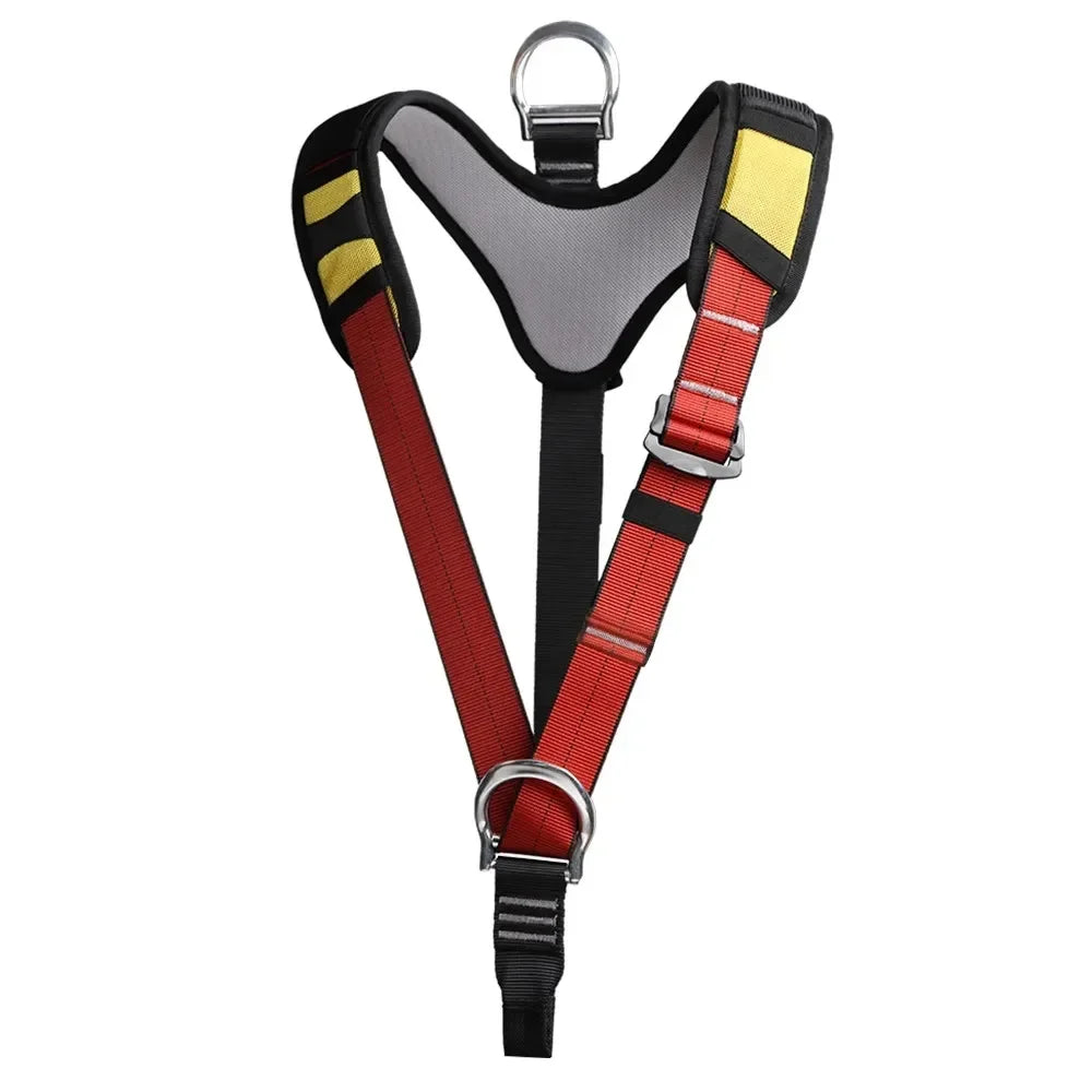 Outdoor Upper Body Harness Chest Support Safety Belt For Mountaineering Tree Work Rock Climbing High-altitude Operation