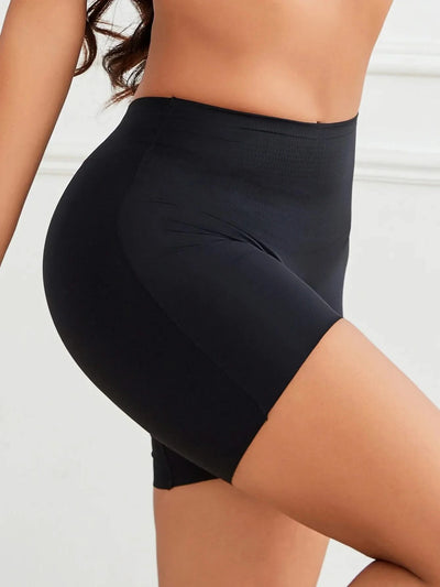 Flarixa Mid Rise Seamless Safety Shorts Boxer Briefs For Women Slip Shorts Tummy Control Shaping Panties Under the Dress Skirts
