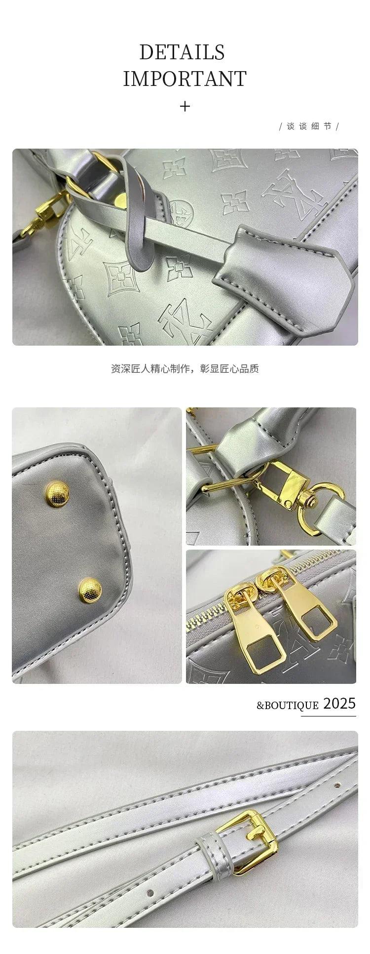 Designer inspired women’s tote bag - high-quality leather crossbody bags stylish shoulder & messenger handbags