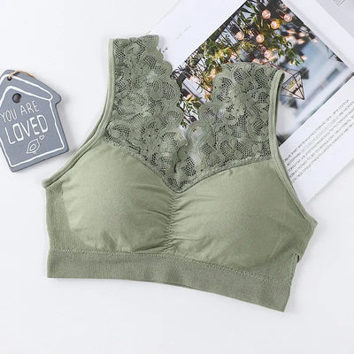 Women Bra Lace Wireless