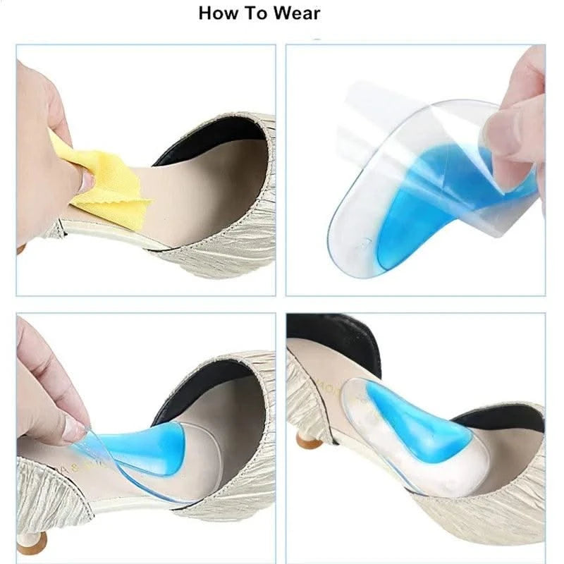 Kids Orthopedic Insoles for Children Shoes Inserts Baby Plantar Fasciitis Flat Feet Arch Support Orthotic Silicone Gel Insoles