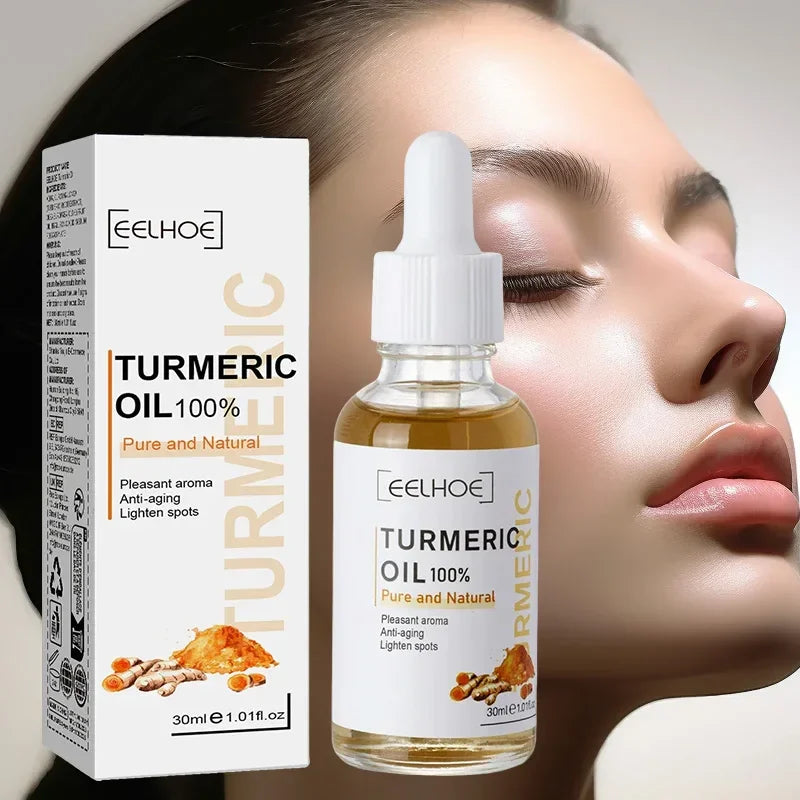 Turmeric Face Serum Diffuser Hydrating Face Repair Melanin Brighten Dark Spot Corrector Moisturizing Essential Oil Skin Care