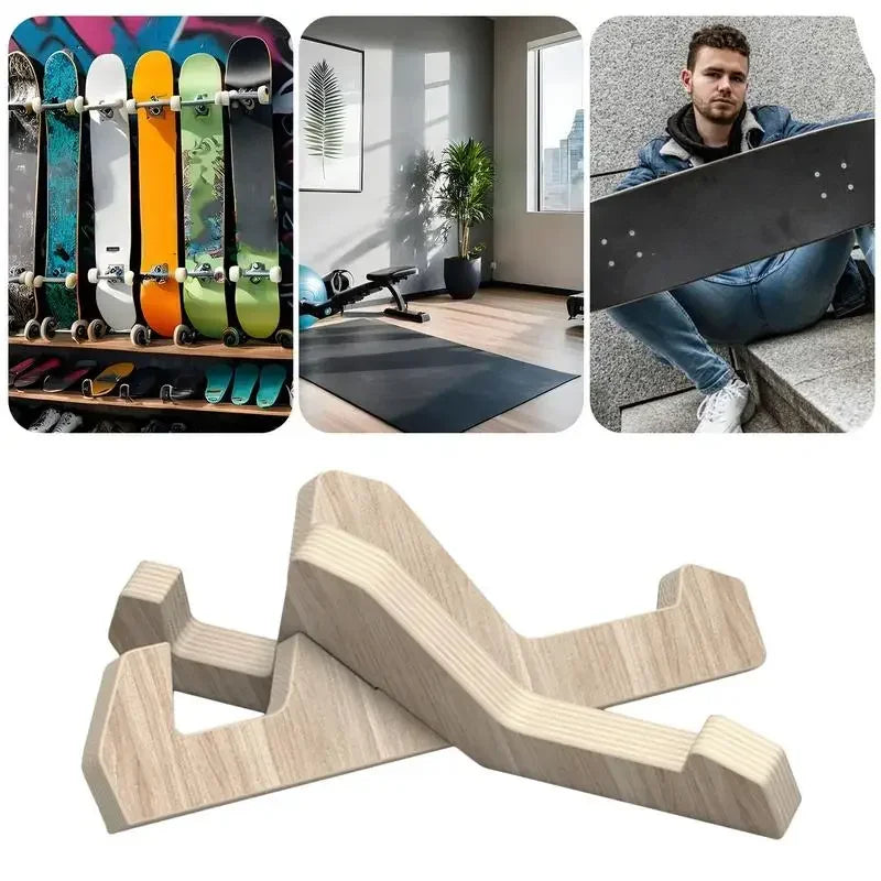 Skateboard Stand 1 Pair Snowboard Rack Longboard Wall Mount Snowboard Hardware For Enthusiasts And Collectors Family Friends