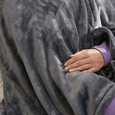 Household & Office 8 Heated Areas USB Heated Blanket 3 Heating Levels Fleece Heated Blanket Portable Body Warmer Blanket