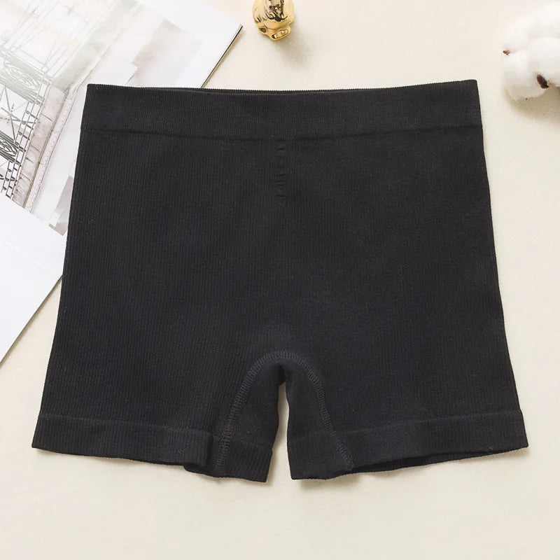 Women Safety Shorts Pants Under Skirt Seamless High Waist Panties Cotton Lady Seamless Pants Girls Slimming Underwear 2023