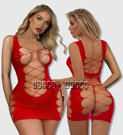 Christmas clothes underwear  Sexy Lingerie Lady lenceria Chemises Best Sleepwear exotic plus size babydoll red sexy costume