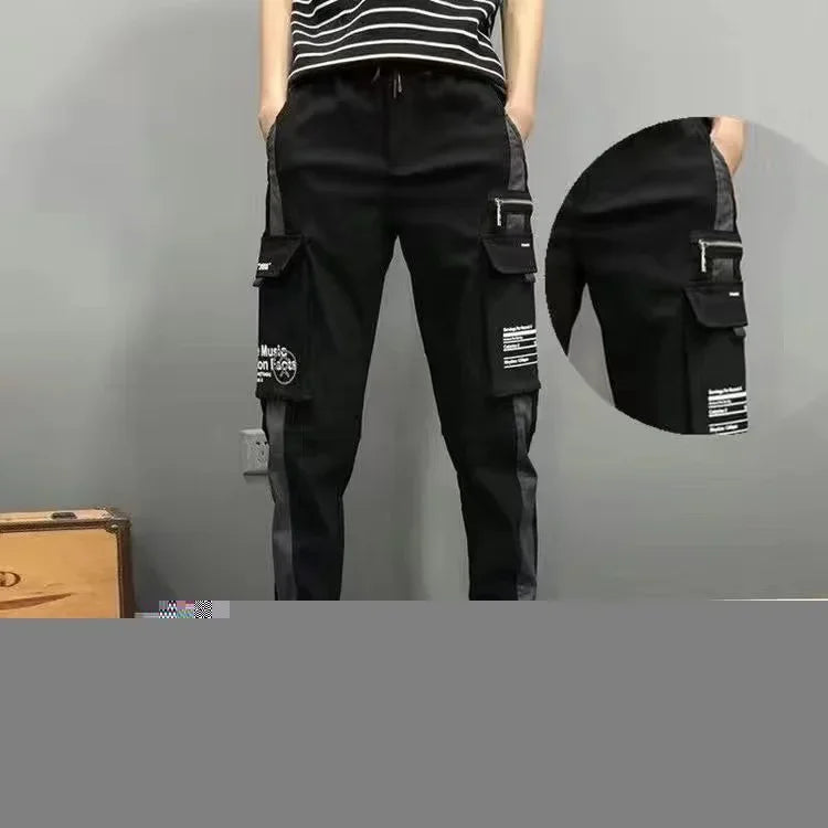 Big Pockets Cargo Pants For Women Ankle-length