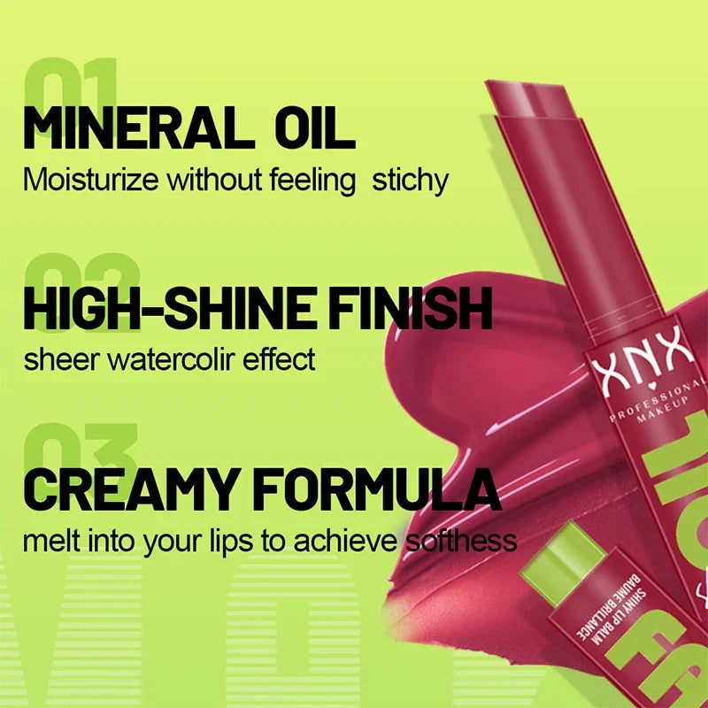 XYX Multicolor Silky Lip Care Hydrating Solid Press Mirror Lipstick Gloss With Radiant Shine Long-lasting Waterproof  Hot sell