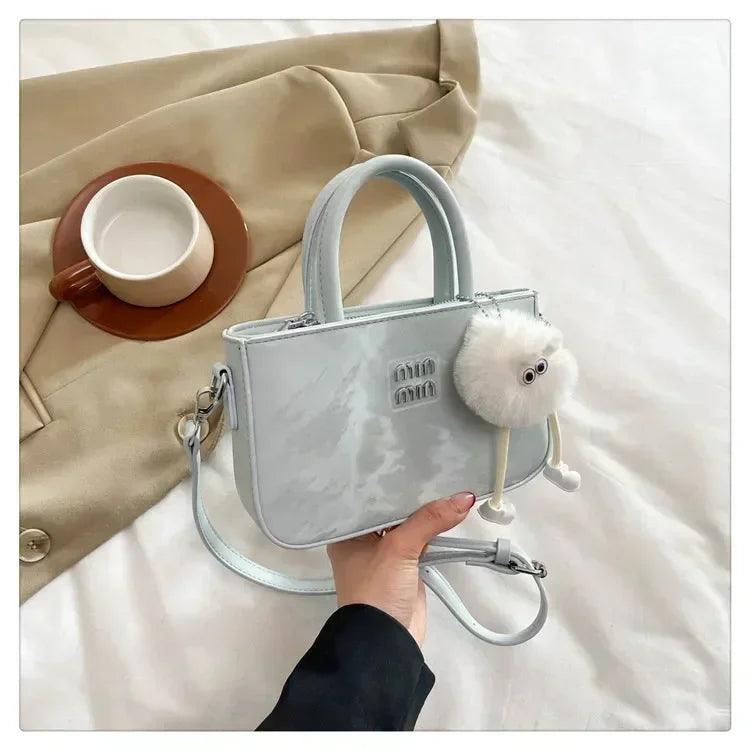 2025 new women’s luxury handbag designer small square purse fashion top handle crossbody bag elegant shoulder trendy