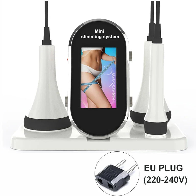 NEW RF&EMS 3In1 Cavitation Ultrasonic Body Slimming RF Lifting Machine Beauty Device Massager Skin Tighten Face Skin Care Tool