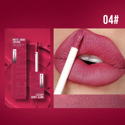 Matte Ink Liquid Lipstick Long Lasting Velvet Nude Lip Gloss Non-stick Cup Waterproof Lips Tint Waterproof Make Up