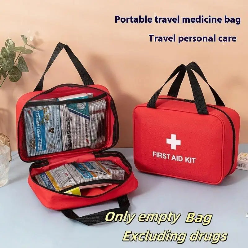 Compact Medical Pouch, Portable First Aid Kit Bag for Emergency, Home and Outdoor Activities