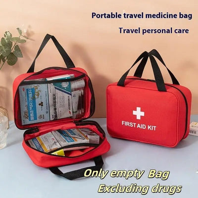 Compact Medical Pouch, Portable First Aid Kit Bag for Emergency, Home and Outdoor Activities