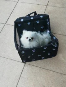 Pet Dog Car Carrier Seat Bag Waterproof Basket Folding Hammock Pet Carriers Bag For Small Cat Dogs Safety Travelling Mesh