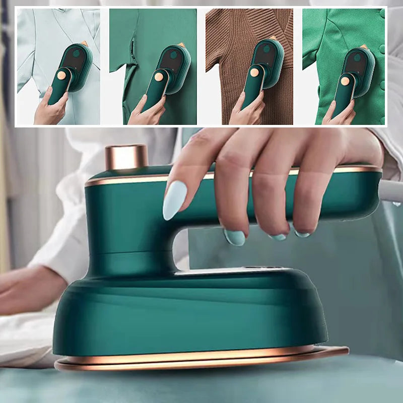 2-in-1 Handheld Steam Iron Garment Steamers Ironing Machine Travel Portable Ironing Machine Garment Ironing Machine Steamer