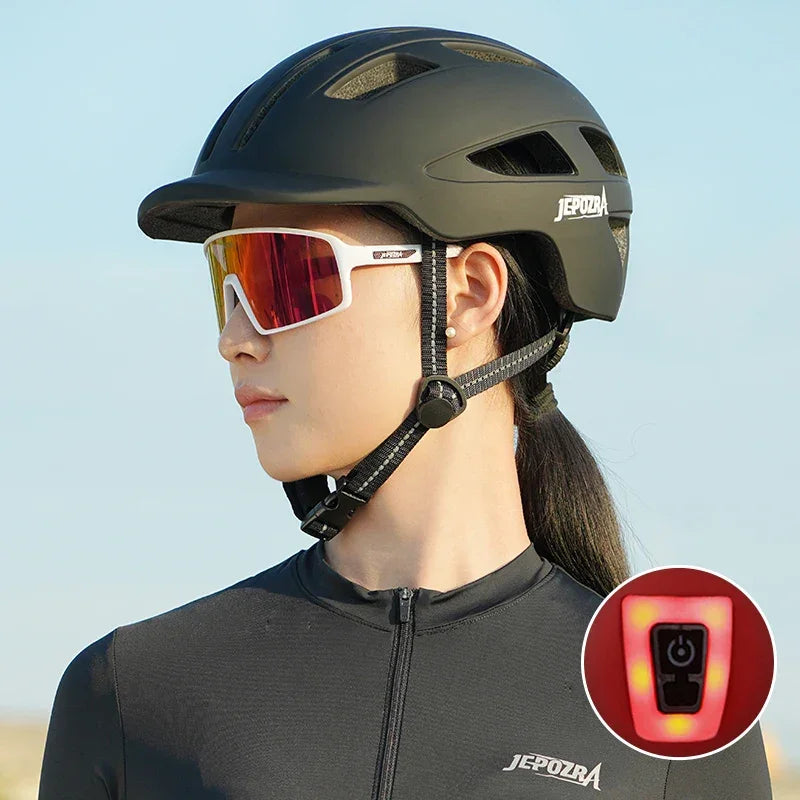 Outdoor Sports Cycling Safety Helmet Baseball Cap Hat for Motorcycle Bike Scooter Mountain Road Bike Helmet for Men Women