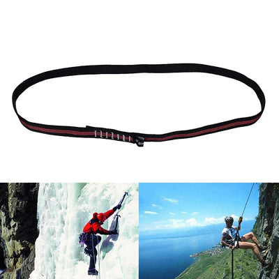 Rock Climbing Sling Rope Protector 25KN 60cm Nylon Bearing Strap Reinforce Rope Belt Arborist Mountaineering Equipment