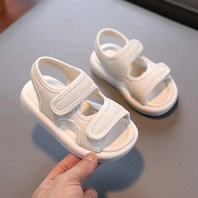 White Cool Breathable Sandals For Summer | Children's Shoes | Boys & Girls Fashion Sandals