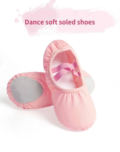 Kids Comfortable and Refreshing Soft Sole Dance Shoes Suitable Ballet Yoga Training with Ergonomic Fit and Durable Construction