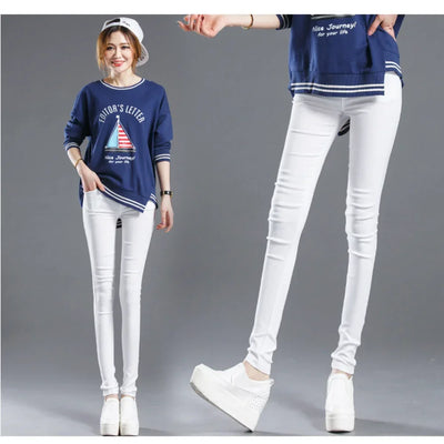 Womens Elastic High Waist Pockets Legging for Women