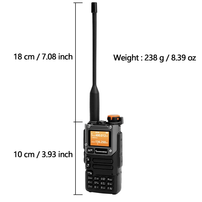 Quansheng UV K5 (8) Walkie Talkie Portable Am Fm Two Way Radio Commutator Station Amateur Ham Wireless Set Long Range Receiver
