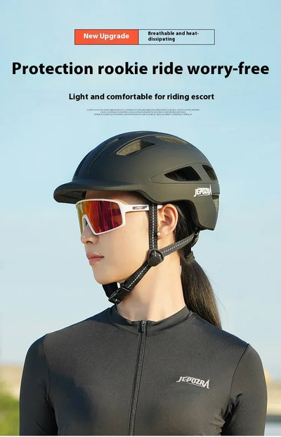 Outdoor Sports Cycling Safety Helmet Baseball Cap Hat for Motorcycle Bike Scooter Mountain Road Bike Helmet for Men Women