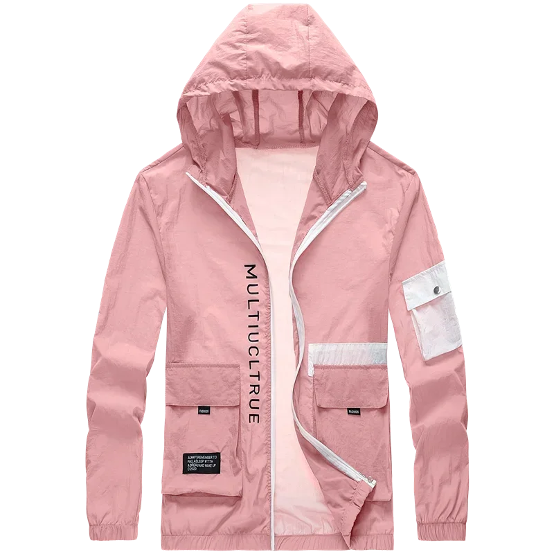 New Summer Hooded Jacket Men Women Waterproof Sun Protection Clothing Fishing Hunting Clothes Quick Dry Skin Windbreaker Coats
