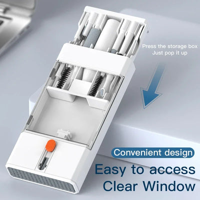 22 in 1 Cleaning Kit Keyboard Cleaner Brush Bluetooth Earphones Cleaning Pen Earbuds Phones Laptop Cleaning Tools Keycap Puller