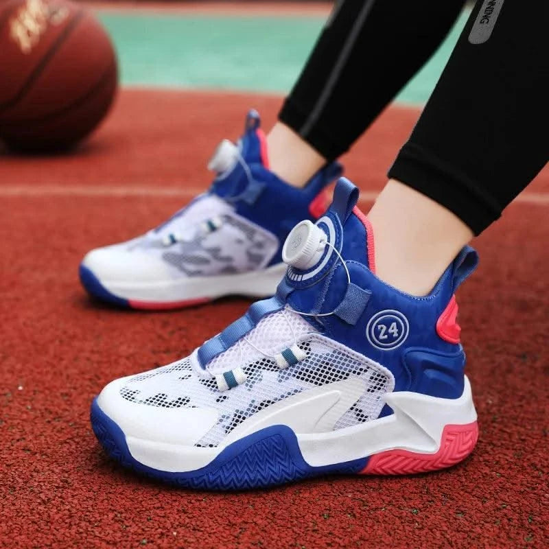 2025 New Children's Basketball Sports Shoes for Boys High Quality Running Kids Shoes Child Sneakers Non-Slip School Shoes - Elanique