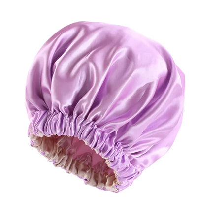 Silk Hair Bonnet for Sleeping Satin Bonnet for Natural Hair Silk Hair Wrap Satin Bonnet Cap Night Sleep Hat Silk Turban