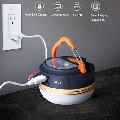 LED Lantern Portable Camping Light 3 Lighting Modes Camplights Hanging Outdoor Tent Home Emergency Lamp with Magnet