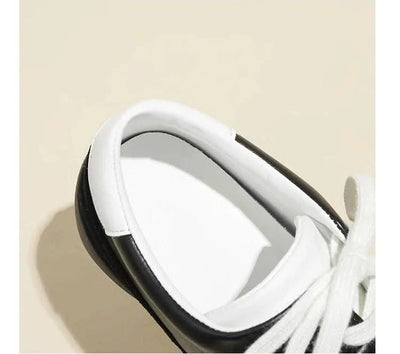 Women's Shoes Spring New Fashion Casual Shoes College Style Wide Toe Soft Comfortable Flat Shoes Outdoor Casual Sports Shoes