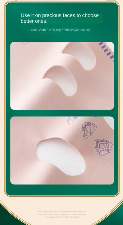 Face slimming bandage v face lifting tighten facial nasolabial folds double chin to improve sleep facial engraving mask lifting