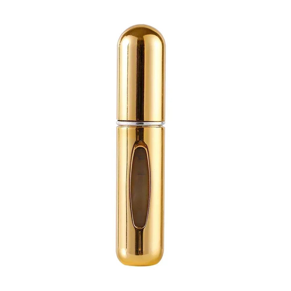 Luxury travel mini perfume bottle charging base direct sample aluminum alloy material