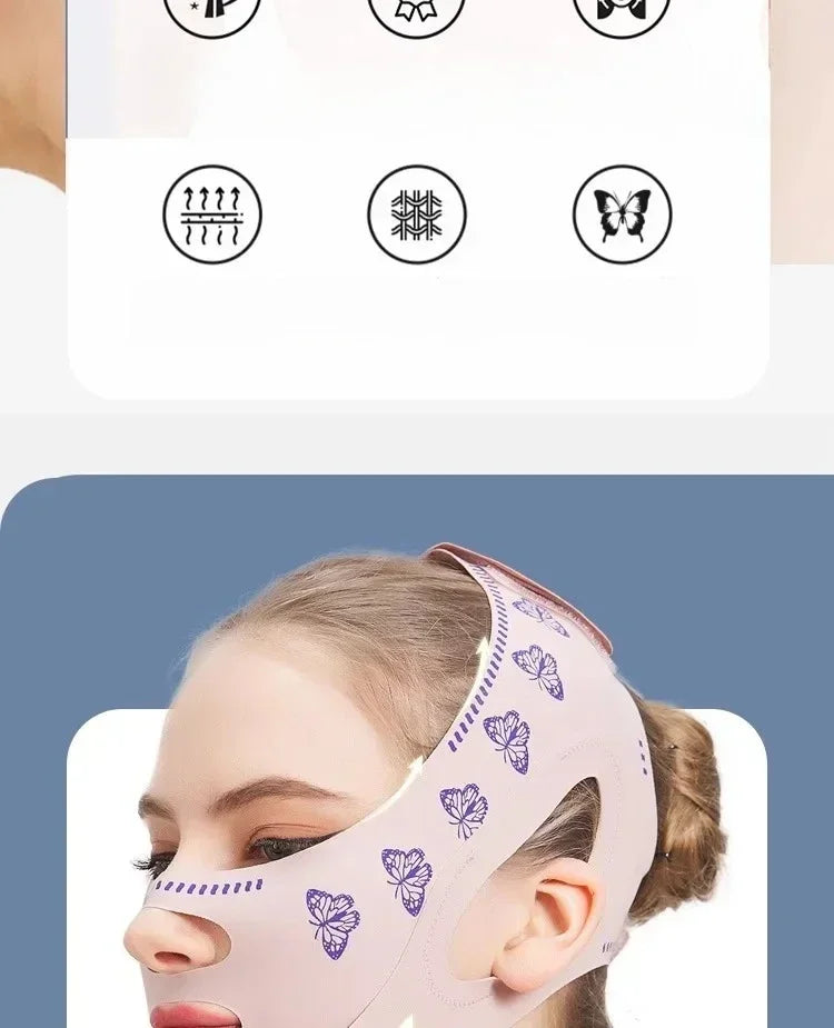 Face Slimming Bandage Women Face Lifting V Line Shaper Chin Cheek Lift Up Belt Anti Wrinkle Strap Facial Beauty Skin Care Tools