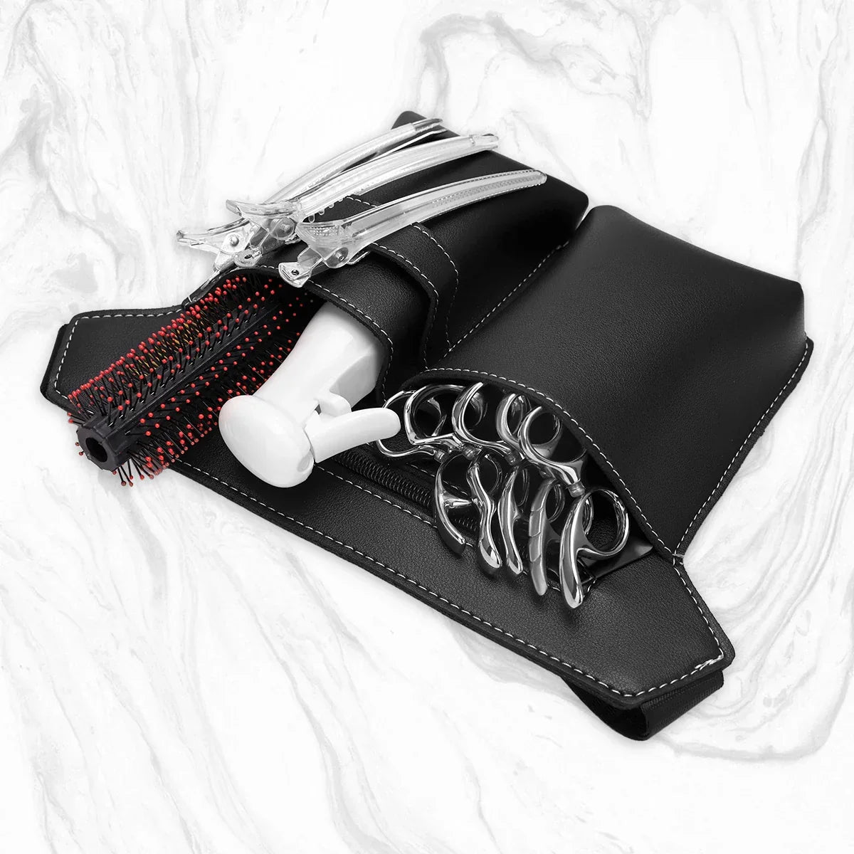 Hair Salon Barber Bag Professional Hairdresser Scissor Holster Belt Bags Barbershop Hairdressing Tools Accessories Supplies
