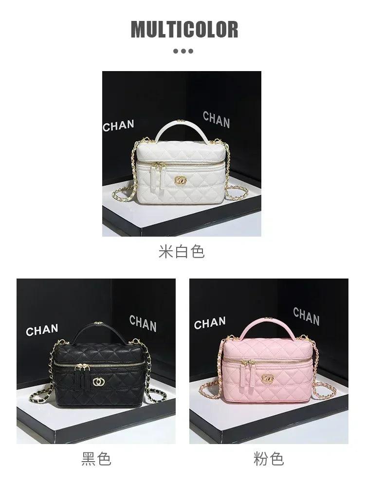 Fashion-forward women’s leather handbag crossbody shoulder bag designer inspired tote purse for work and social events